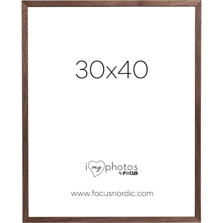FOCUS SOUL WALNUT VENEER 30X40 120944