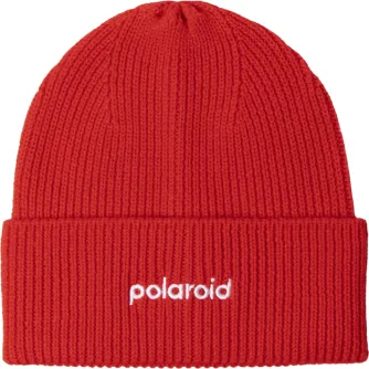 POLAROID BEANIE RED 6317