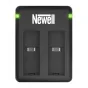Kameras bateriju lādētāji - Newell SDC-USB dual-channel charger for LB-015 batteries for Kodak - ātri pasūtīt no ražotāja
