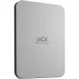 LaCie external hard 4TB Mobile Drive USB-C (2022), moon silver STLP4000400