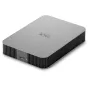 LaCie external hard drive 5TB Mobile Drive USB-C (2022), moon silver STLP5000400