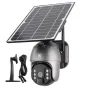 K&F Concept 4G solar security camera System Wireless LTE cctv solar camera PIR Motion Detection 2-Way Audio KF50.0017EU