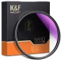 K&F Concept 52MM Nano-X Soft Graduated ND8 Filter, HD, Waterproof, Anti Scratch, Blue Coated KF01.1539