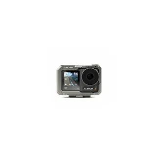 Tilta Camera Cage for DJI Osmo Action 3 Basic Kit - Titanium Gray TA-T40-A-TG