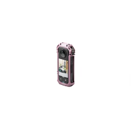 Tilta Full Camera Cage for Insta360 X3 - Pink TA-T41-FCC-P