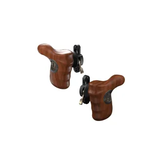 Tilta ing Advanced Side Wooden Handle Type VIII - Black One Pair TA-AWH8-P-B