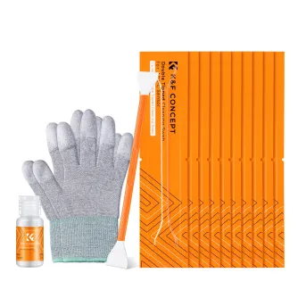 K&F Concept K&F 2 in 1 kit 16mm Double-Headed Cleaning Stick Set for CMOS APS-C Frame Sensor*10pcs+1*20ml cleani SKU.1960