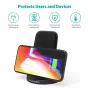 Kameras bateriju lādētāji - RAVPower Qi Wireless Charging Stand RP-PC013 10 W - ātri pasūtīt no ražotāja