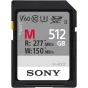 Memory Cards - Sony memory card SDXC 512GB M-Series UHS-II C10 U3 V60 SFM512.SYM - quick order from manufacturer