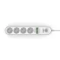 Kameras bateriju lādētāji - Power strip Ldnio SE4432 with USB charger - ātri pasūtīt no ražotāja