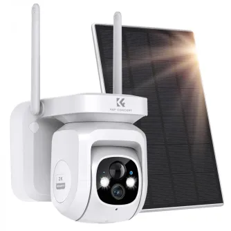 K&F Concept K&F WIFI solar security camera System solar camera PIR human sensor + 2-Way Audio KF50.0010