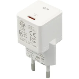 Wall charger - Silicon Power charger USB-C PD QM12 20W, white SP20WASYQM121PCW - quick order from manufacturer