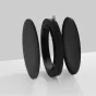 Filtra turētāji - H&Y Set of magnetic aluminium lids for filter holder Revoring H&Y - 37-49 mm - ātri pasūtīt no ražotāja