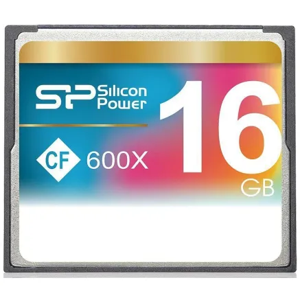 Silicon Power memory card CF 16GB 600x SP016GBCFC600V10