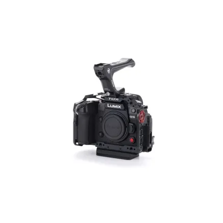 Tilta Camera Cage for Panasonic GH6 Basic Kit - Black TA-T15-A-B