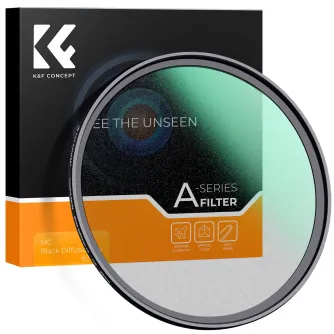ND neitrāla blīvuma filtri - K&F Concept K&F 82MM A sērijas melnais miglas filtrs 1/4, HD, ūdensizturīgs, vācu optika, zaļš pārklājums KF01.2269 - ātri pasūtīt no ražotāja