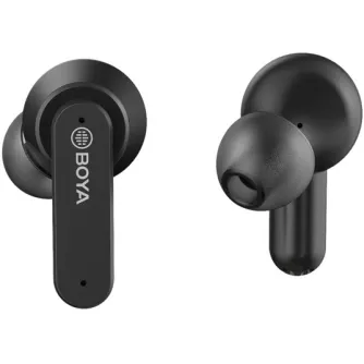 Austiņas - Boya wireless headset True Wireless BY-AP4, black BY-AP4-B - ātri pasūtīt no ražotāja