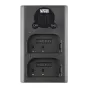 Kameras bateriju lādētāji - Newell DL-USB-C dual channel charger for DMW-BLF19 - perc šodien veikalā un ar piegādi