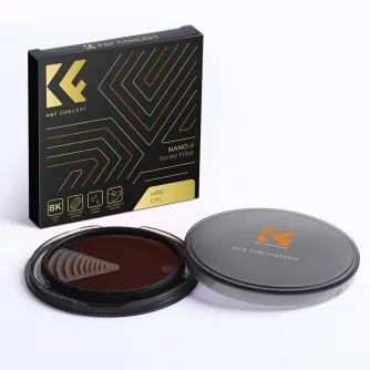 ND neitrāla blīvuma filtri - K&F Concept K&F 95MM XC16 Nano-X B270 CPL filtrs, HD, ūdensizturīgs, pret skrāpējumiem, ar zaļu pārklājumu KF01.1363V1 - ātri pasūtīt no ražotāja