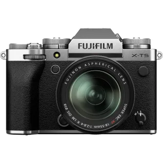 Mirrorless Cameras - Fujifilm X-T5 + 18-55mm, silver 16783056 - quick order from manufacturer