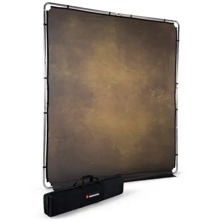 Manfrotto frame + background EzyFrame Vintage, olive LL LB7924