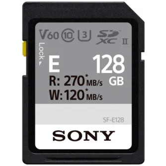 Memory Cards - Sony memory card SDXC 128GB E UHS-II C10 U3 V60 SFE128A.AE - quick order from manufacturer