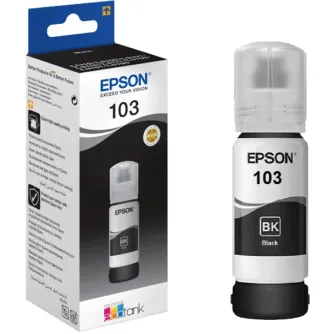 Printer cartridges - Epson ink 103 EcoTank, black C13T00S14A - quick order from manufacturer