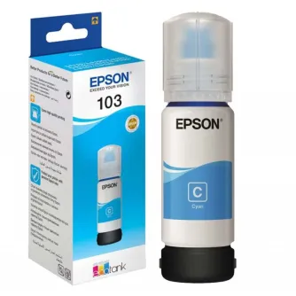 Printer cartridges - Epson ink 103 EcoTank, cyan C13T00S24A - quick order from manufacturer