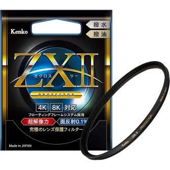 Protection Clear Filters - Kenko Filtr ZX II Protector 77mm - buy today in Master Foto store and with delivery