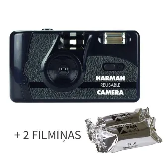 Filmu kameras - Harman reusable Camera Kit 35mm filmu kamera ar 2 filmām - perc šodien veikalā un ar piegādi