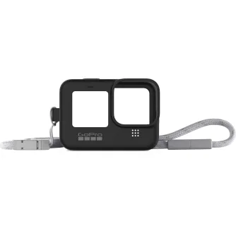 GOPRO SLEEVE + LANYARD ( HERO11 HERO9 HERO10 BLACK) BLACKOUT
