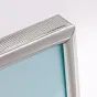 Zep 120S06-3R sidabruotas rėmo kampo detalė, 9x13 cm nuotraukų rėmui, tekstūruota metalinė kraštas