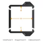 Filtra turētāji - K&F Concept K&F 100*100mm Lens Protection Bracket 2pcs Nano x-pro Series KF31.038 - ātri pasūtīt no ražotāja