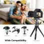 Tripod Heads - K&F Concept 26mm Metal Tripod Ball Head with Handle 360 Degree Rotating Panoramic with 1/4 inch Quick Release KF31.049V1 - quick order from manufacturer