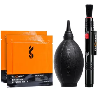 Cleaning Products - K&F Concept 3in1 DSLR Camera Cleaning Kit SKU.1917 - quick order from manufacturer