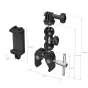 Accessories for rigs - SmallRig 4373 Crab-Shaped Super Clamp with Ballhead Magic Arm 4373 - quick order from manufacturer Best choise selected by experts