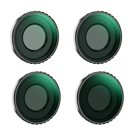 K&F Concept DJI Osmo Action 4 ND Filter Kit ND8+ND16+ND32+ND64 4 Pack, Optical Glass Filters SKU.2076