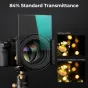 KFConceptKF100*100*2mm,SquareFilterBlackMist14,Opticalglass,HD,Scratch-Resistant,Anti-ReflectionKF011807