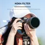 KFConceptKF49MMNano-XND64(6Stop)LensFilterFixedNeutralDensityFilter,Waterproof,Scratch-ResistanKF011547