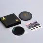 KFConceptKF58MMNano-XVariableFaderNDFilter,ND2~ND32,WOBlackCrosswith3pcscleaningclothsKF011449V1