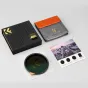 KFConceptKF82MMVariableNDFilterTrueColorND2-ND32with28LayersofAnti-reflectionGreenFilmKF012161