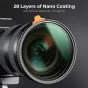 KFConceptKF82MM,multi-functioncanbeadjustedblackmist14ND2~400,high-definition,waterproofKF012024