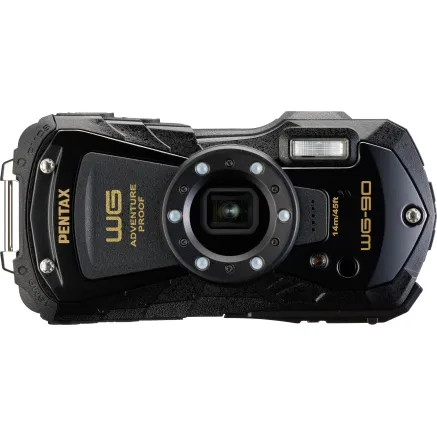 Pentax WG-90 Waterproof Camera with 16MP, 5x Optical Zoom
