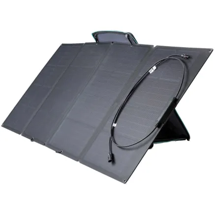 EcoFlow 160W Solar Panel with Adjustable Stand and MC4 Connector