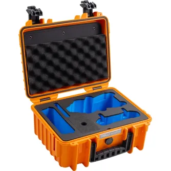 Hard Cases - BW OUTDOOR CASES TYPE 3000 FOR DJI AIR 3 / ORANGE 108689 - quick order from manufacturer