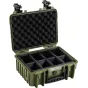 Hard Cases - BW OUTDOOR CASES TYPE 3000 / BRONZE GREEN (DIVIDER SYSTEM) 108262 - quick order from manufacturer