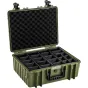 Hard Cases - BW OUTDOOR CASES TYPE 6000 / BRONZE GREEN (DIVIDER SYSTEM) 108266 - quick order from manufacturer
