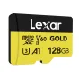 Memory Cards - LEXAR MICROSD GOLD MICROSDXC UHS-II/C10/A1/U3 R280/W100 (V60) 128GB LMSGOLD128G- - quick order from manufacturer