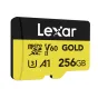 Atmiņas kartes - LEXAR MICROSD GOLD MICROSDXC UHS-II/C10/A1/U3 R280/W100 (60) 256GB LMSGOLD256G-B - ātri pasūtīt no ražotāja