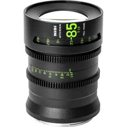 NISI CINE LENS ATHENA PRIME 85MM T1.9 FUJI G-MOUNT 85MM T1.9 G-MOUNT